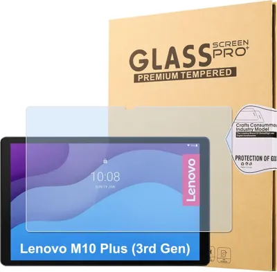 Produktbild von Lenovo Tab M10 Plus Gen 3 Displayschutz - 9H Panzerglas - Transparent