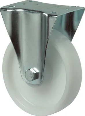 Obrázok produktu pre Pevné kolieska Ø 150 mm Nosnosť 300 kg Plastová doska D135xŠ110 mm