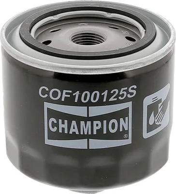 Produktbild von Ölfilter CHAMPION COF100125S Anschraubfilter für VW Lupo (6X1, 6E1) POLO (6N2) Polo Schrägheck (6N1) Polo Classic (6V2) für SEAT AROSA (6H)
