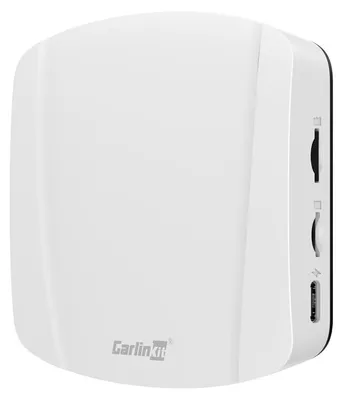 Produktbild von Carlinkit CPC200-Tbox UHD-Funkadapter Carplay/Android (weiß)