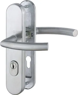 Produktbild von Hoppe Schutz-Drückergarnitur Trondheim E1430Z / 3332ZA / 3330 ES1 SK2 PZ Vierkant 8mm - 3665139