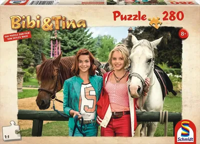 Produktbild von Schmidt 56087 - Bibi und Tina Puzzle 280 Teile