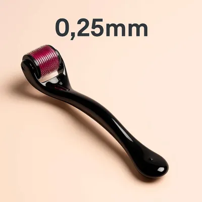 Zdjęcie produktu dla 540 igiełki wałek do stymulacji wzrostu włosów pielęgnacja skóry zabiegi na ciało 0,25 mm