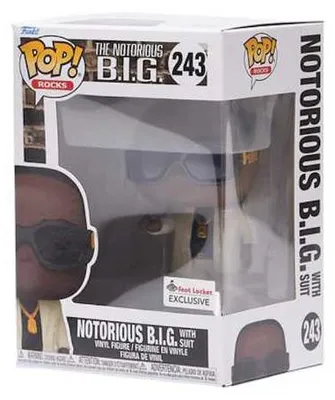 Imagen del producto de The Notorious B.I.G. - Edición especial "Suit 243" de The Notorious B.I.G. - Funko Pop! - Figura de vinilo