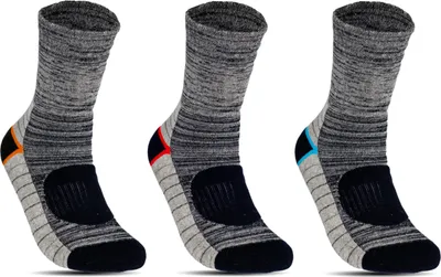 Produktbild von 6 - 24 Paar Thermo Socken Herren Damen Dicke Warme Wintersocken Ski | B161 - 43-46 - 6er Pack