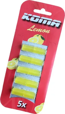 Obrázok produktu pre KOMA OSV5 - Vôňa do vysávača LEMON, 5ks v balení