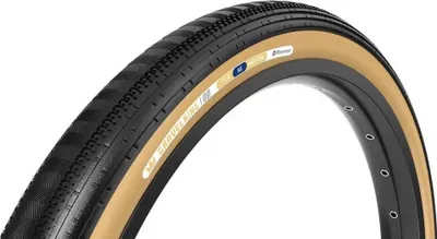 Obrázek produktu pro Gravelking Semi Slick 27,5", bezdušový plášť - černá/hnědá - 38-584 / 27,5 x 1,50 palce