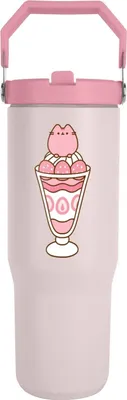 Image de Pusheen - Trinkbecher, Bonbons, 880 ml PM12604 (24 cm x 11 cm x 10 cm) (Beige/Pink)