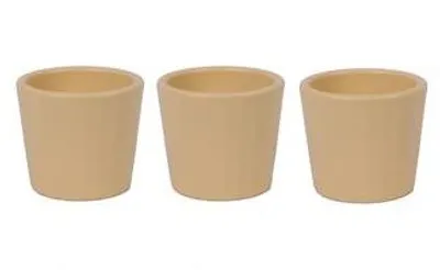 Produktbild von Übertopf Keramik Ø 7 x 10 cm gelb