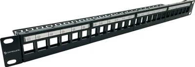 Image de Panneau de brassage Conexpro modulaire non assemblé 24 positions, 1U