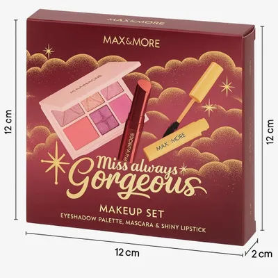 Image de MAX & MORE - Set de maquillage Miss Always Gorgeous 3 pièces