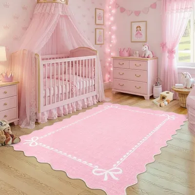 Immagine prodotto di Omgoods - Tappeto da soggiorno lavabile, 120x170 cm - Design moderno, antiscivolo e