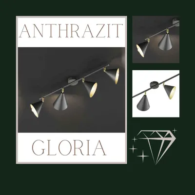 Immagine prodotto di Plafoniera WOFI Gloria 4flg.