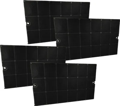 Produktbild von vhbw 4x Aktivkohlefilter Ersatz für Merloni C00009850 für Dunstabzugshaube