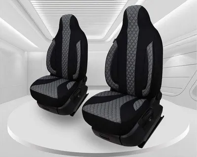 Immagine prodotto di Copri sedili auto nero/grigio, set da 2, dal 2011