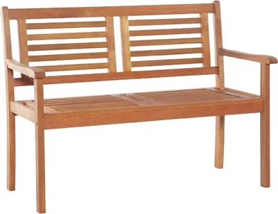 Obrázok produktu pre Záhradná lavička 120 cm, masívne drevo, pre 2 osoby