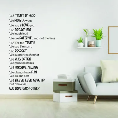 inspirierender christlicher Bibelspruch – Decords Wandtattoo, Produktansicht 1