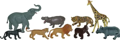 Obrázok produktu pre Sada 9 figúrok divokých zvierat - Miniland