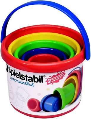 Produktbild von Spielstabil Stapelbecher-Set 5-teilig