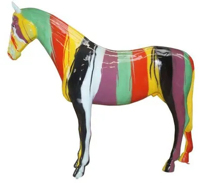 Immagine prodotto di Design, cavallo, figura, statua, scultura, figure, sculture, decorazione, elemento decorativo