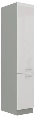 Produktbild von ULLERIKE Lebensmittelschrank – Breite 40 cm, weiß/grau