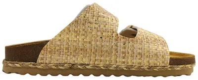 Imagen del producto de Jane Klain: Sandalias de tacón bajo, color beige, para uso casual