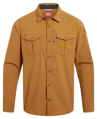 Produktbild von Craghoppers - "Adventure III" Hemd für Herren Langärmlig CG2173 (L) (Dunkles Hennarot)