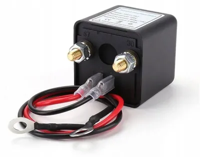 Obrázok produktu pre Bezdrôtový odpojovač batérie - 12 V, 200 A - Diaľkovo ovládateľný hlavný vypínač batérie - 2 diaľkové ovládače - Ochrana proti krádeži - Vhodné pre automobily, karavany a lode