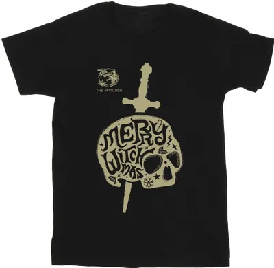 Obrázek produktu pro Netflix - Pánské tričko "The Witcher Merry Witchmas" BI52206 (M) (Black)