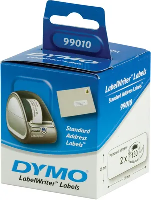 Obrázok produktu pre DYMO LW - Štandardné adresné štítky Permanentný papier - 28 x 89 mm - S0722370