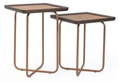 Produktbild von Moderne Wohnzimmer Beistelltische 2x Couchtische Holztische Luxus Möbel