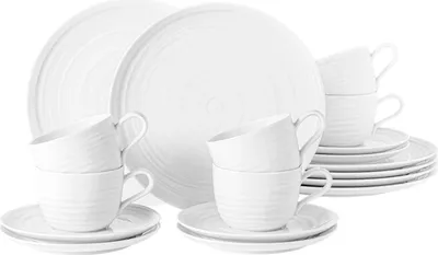 Produktbild von Seltmann Weiden Terra Kaffeeservice 18-teilig weiß