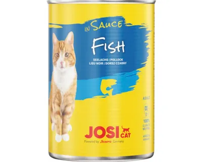 Produktbild von Josera 415gx12 JosiCat Fish in Sauce(3x4)