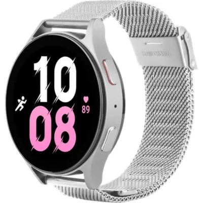Image de Bracelet SilkSteel pour Samsung Galaxy Watch 20mm, métal.