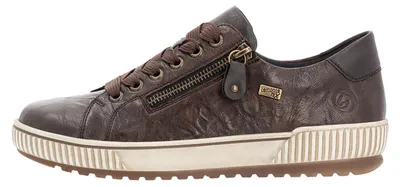 Produktbild von Remonte Damen Sneaker aus Leder in Herbstfarben mit Reißverschluss D0700, Größe:40 EU, Farbe:Braun