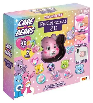 Productafbeelding van 3D Stickervel Care Bears - EPEE