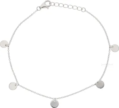 Produktbild von Armband Silber 925 rhodiniert FSAB005si 19 cm