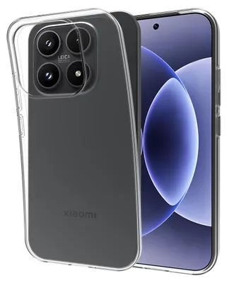 Image de Cazy Coque compatible avec Xiaomi 17 Coque en Silicone – Coque Flexible – Transparent