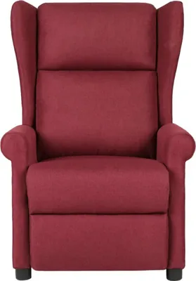 Immagine prodotto di vidaXL Sedia da massaggio in tessuto rosso vino
