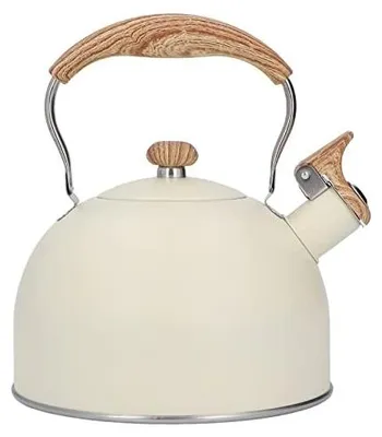 Produktbild von Omgoods - 2,5-Liter-Wasserkocher aus Edelstahl mit ergonomischem Griff