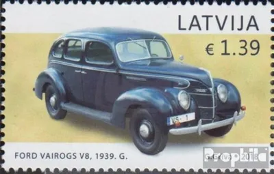 Produktbild von Briefmarken Lettland 2018 Mi 1051 (kompl.Ausg.) postfrisch Automobilbau