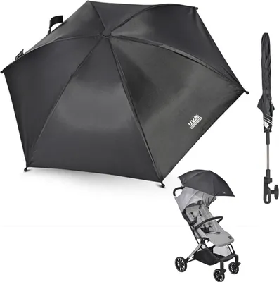 Produktbild von Lorelli UMBRELLA Kinderwagen-Sonnenschirm UVFP 50+/UV50+  universal Halterung, verstellbar,  6768 cm, Hhe 68 cm, leicht 0,4 kg