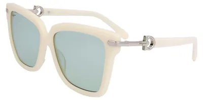 Produktbild von Ferragamo SF1085S Ivory 57/16/140 Damen Sonnenbrillen