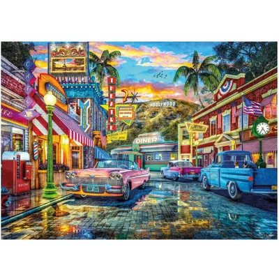 Image de DINO Puzzle Hollywood 3000 pièces