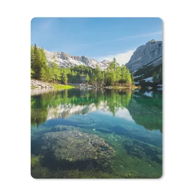 Produktbild von MuchoWow® Mauspad Mousepad Wasser - Berge - Felsen 19x23 cm - Mousepads - Maus Mat - Pad - Mausunterlage - Mauspads - Spielen