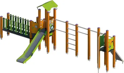 Immagine prodotto di Spielplatz Bewegungsfläche Familien Kinderwelt Freizeitanlage Kinderspielplatz