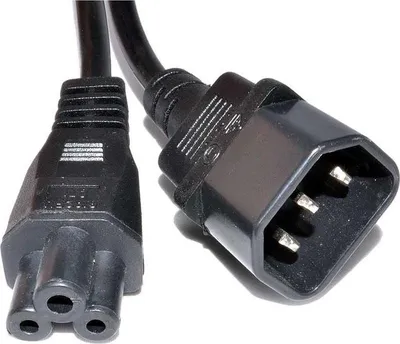 Produktbild von Manhattan C14/C5 Stromkabel/Verlängerungskabel 1,8 m Schwarz