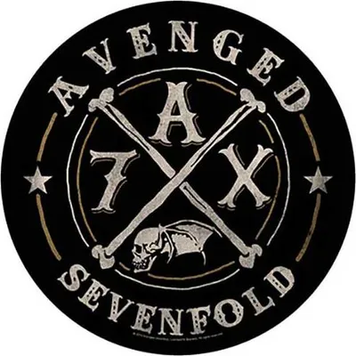 Produktbild von Avenged Sevenfold A7X Aufnäher zum Aufnähen 29 cm
