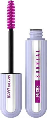 A product shot of a mascara tube and wand.