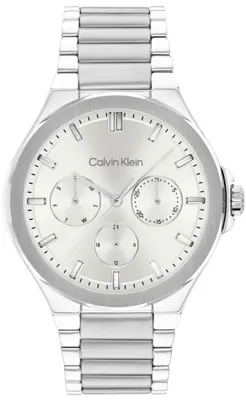 Productafbeelding van Dameshorloge CALVIN KLEIN 25100054, zilverkleurig, model: fashion